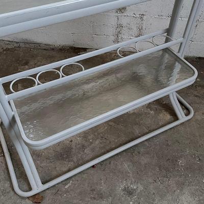 760 Outdoor Patio Glass Bar Table