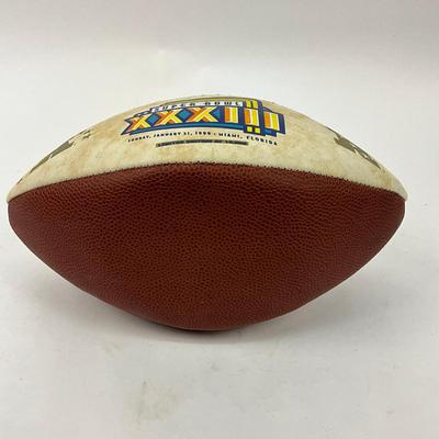 764 Vintage Superbowl XXXIII 1999 Football