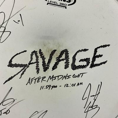 765 Savage After Midnight Signed Drum Top