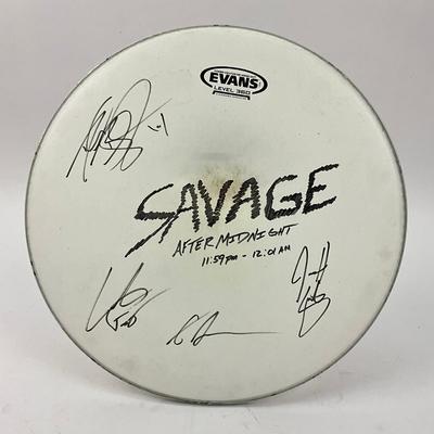 765 Savage After Midnight Signed Drum Top