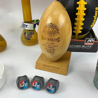 767 Football Memorabilia Super Bowl Lot