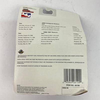 770 Eightieth Indianapolis 500 1996 1:64 Die-Cast Sealed Signed Toy Car & Cup