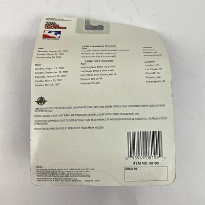 771 Eightieth Indianapolis 500 1996 1:64 Die-Cast Sealed Signed Toy Car