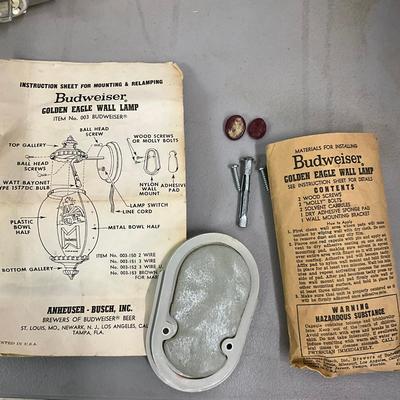 775 Budweiser Golden Eagle Wall Lamp