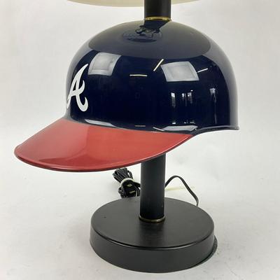 777 Atlanta Brave Helmet Table Lamp