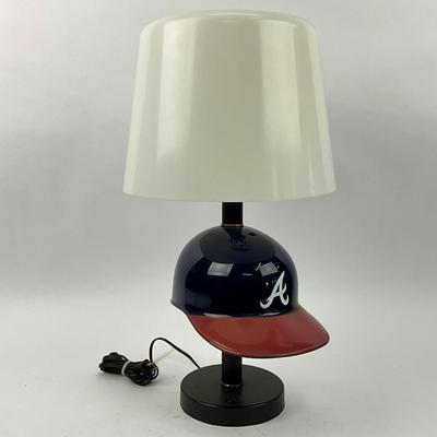 777 Atlanta Brave Helmet Table Lamp