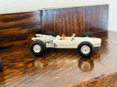 DIE CAST BRITISH OPEN WHEEL RACE CARS LOTUS BRMH GT 105 & BRM H-16 GTR-107