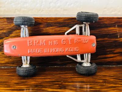 DIE CAST BRITISH OPEN WHEEL RACE CARS LOTUS BRMH GT 105 & BRM H-16 GTR-107