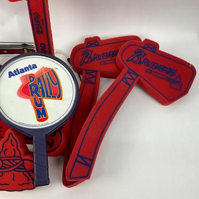782 Large Lot Of Atlanta Braves Souvenirs