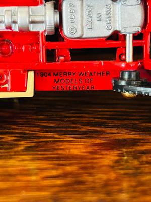 YFE19-M 1904 MERRY WEATHER FIRE ENGINE