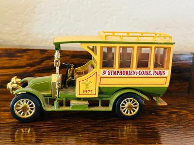 MATCHBOX YESTERYEAR EUROPEAN TRANSIT COLLECTION 1910 RENAULT MLOTOR BUS YET06-M