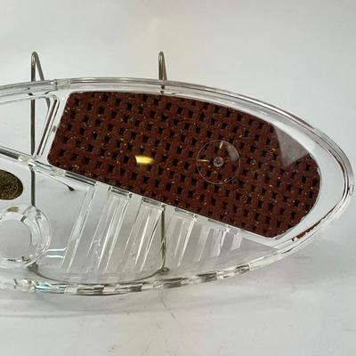 784 1996 Atlantic Olympic Turf Cut Out Desk Organizer By Giugiaro Designs