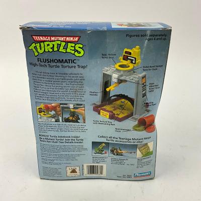 787 1989 Teenage Mutant Ninja Turtles Playmates Flushomatic With OOZE