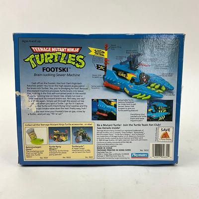 800 1989 Teenage Mutant Ninja Turtles Playmates Footski