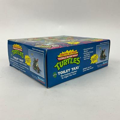 801 1990 Teenage Mutant Ninja Turtles Playmates Toilet Taxi