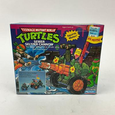 802 1990 Playmates Teenage Mutant Ninja Turtles Sewer Seltzer Cannon