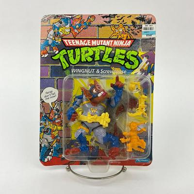 805 1990 Teenage Mutant Ninja Turtles Playmates Wingnut & Screwloose