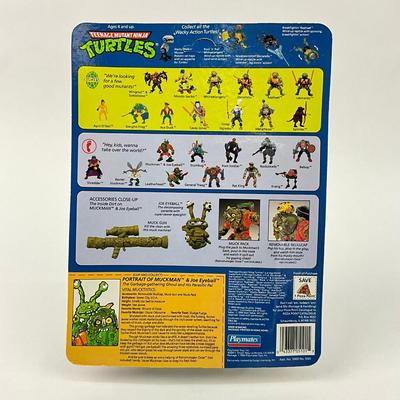 811 1990 Teenage Mutant Ninja Turtles Playmates Muchman & Joe Eyeball