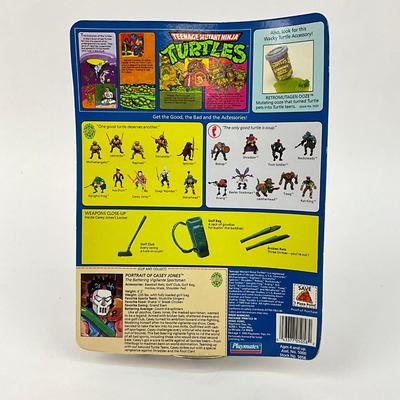 814 1989 Teenage Mutant Ninja Turtles Playmates Casey Jones