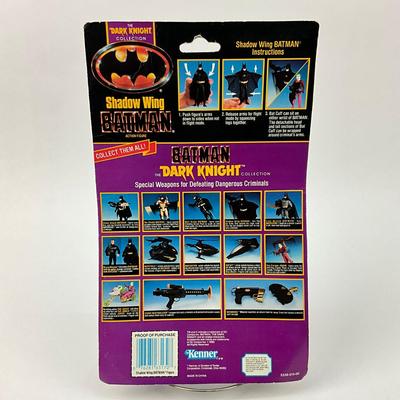 816 Kenner 1990 Shadow Wing Batman Figure
