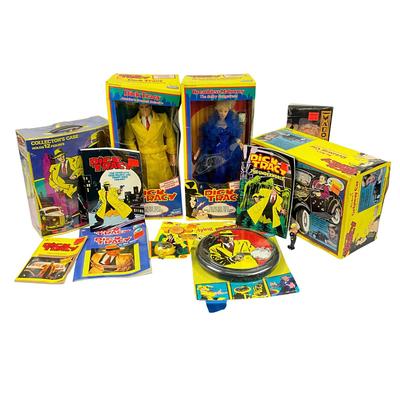 819 Large Lot Of Dick Tracy Toys & Figures