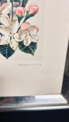 UNIQUE HANDD CARVED BIRDS, CERAMIC SQUIRREL, BEAR. GLASS SQUIRREL, AND ROBIN PICTURE