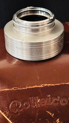 VERY OLD ROLLEICORD CAMERA AND ACCESSORIES