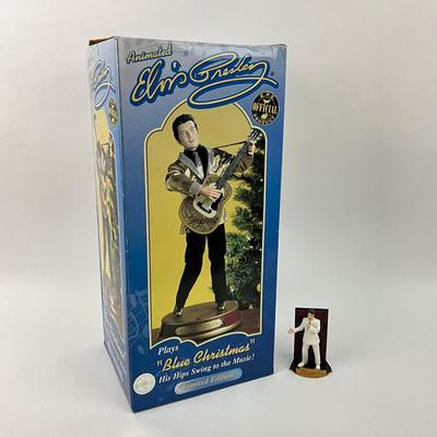 820 Elvis Presley "Blue Christmas" Figure & Statue