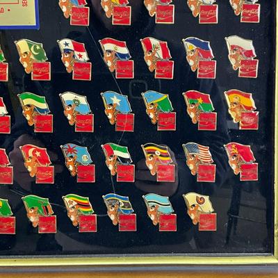 821 Official Olympic International Flag Pin Series XXIV