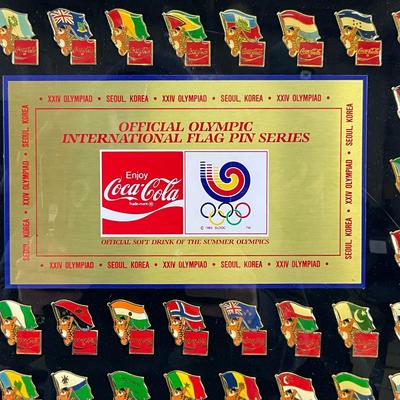 821 Official Olympic International Flag Pin Series XXIV