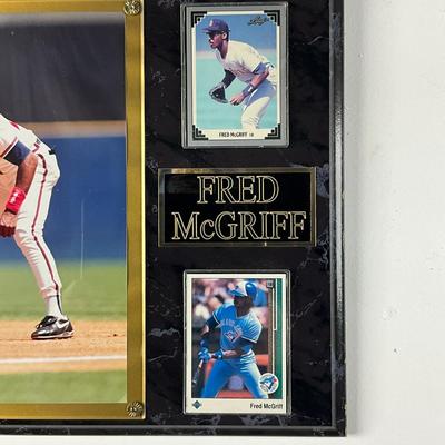 827 MLB Photograph Signed Fred McGriff