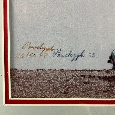 828 Signed Steve Avery Lithograph Art By Pawel Czyk