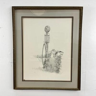 839 Crown Gasoline Pencil Print