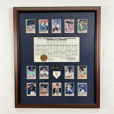 843 1991 Atlanta Braves National League Champions Box Score