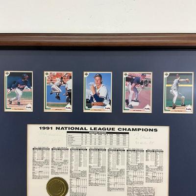 843 1991 Atlanta Braves National League Champions Box Score
