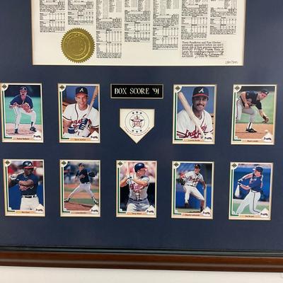 843 1991 Atlanta Braves National League Champions Box Score
