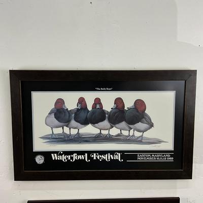 846 Art LaMay Signed And Framed Posters Waterfowl Festival