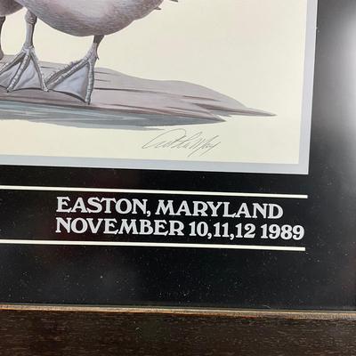 846 Art LaMay Signed And Framed Posters Waterfowl Festival