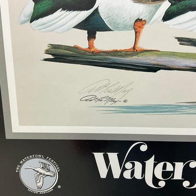 847 Art LaMay Signed And Framed Posters Waterfowl Festival