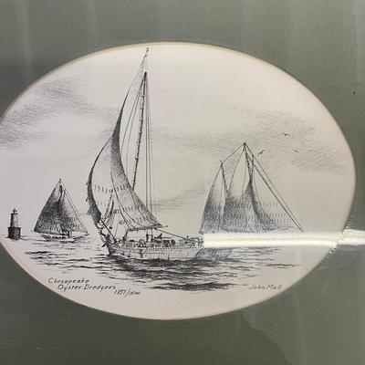 908 John Moll Set Of Four Numbered Prints #1337/1500