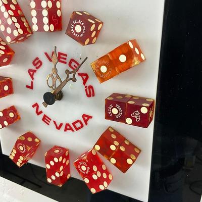 915 Las Vegas Nevada Casino Dice Clock