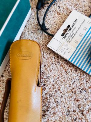 VTG ACCURA DELUXE TRIPOD AND SEVERAL VIVTAR AND OTHER CAMERA EXTRAS