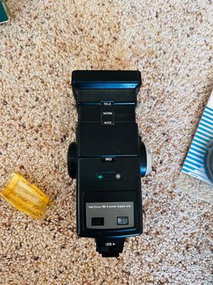 VTG ACCURA DELUXE TRIPOD AND SEVERAL VIVTAR AND OTHER CAMERA EXTRAS