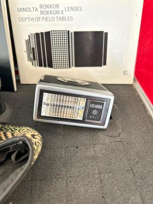 MINOLTA XG-7 35MM CAMERA & VIVITAR 70-150 MACRO FOCUSING ZOOM MC 70-150MM LENS THIS HAS ALL THE BELLS AND WHISTLES INCLUDING THE...