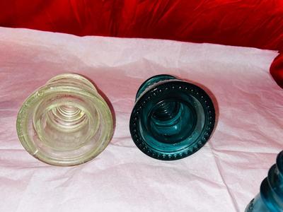 AN ASSORTMENT OF INSULATORS