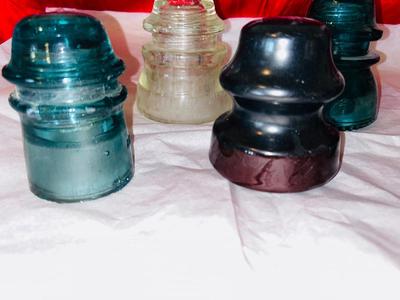 AN ASSORTMENT OF INSULATORS