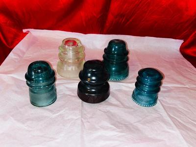 AN ASSORTMENT OF INSULATORS