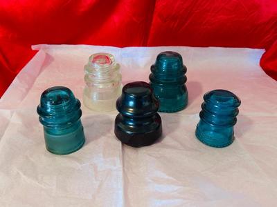 AN ASSORTMENT OF INSULATORS