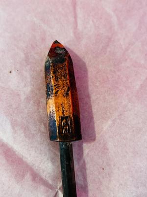 BLACKSMITH TOOLS., SLIDE HAMMER/PUNCH TYPE TOOL, MARKING TOOL, NIPPING PLIERS