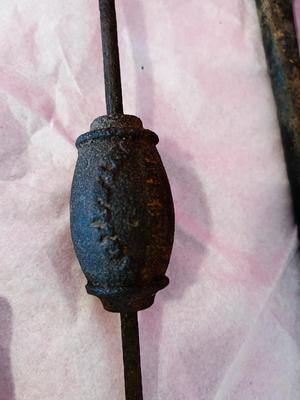 BLACKSMITH TOOLS., SLIDE HAMMER/PUNCH TYPE TOOL, MARKING TOOL, NIPPING PLIERS